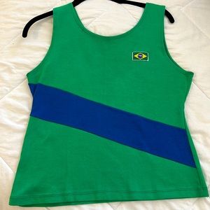 Brazil women tank top. Fit is like a large!